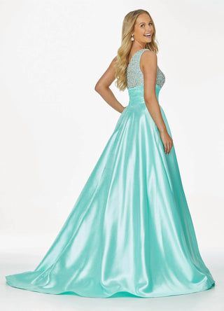 Ashleylauren - One Shoulder Ball Gown