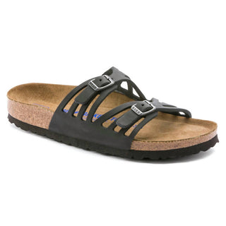 Birkenstock - Women's Granada Soft Footbed Oiled Leather Sandals