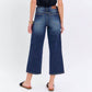 Judy Blue - Mid Rise Tummy Control Crop Wide Leg Jeans