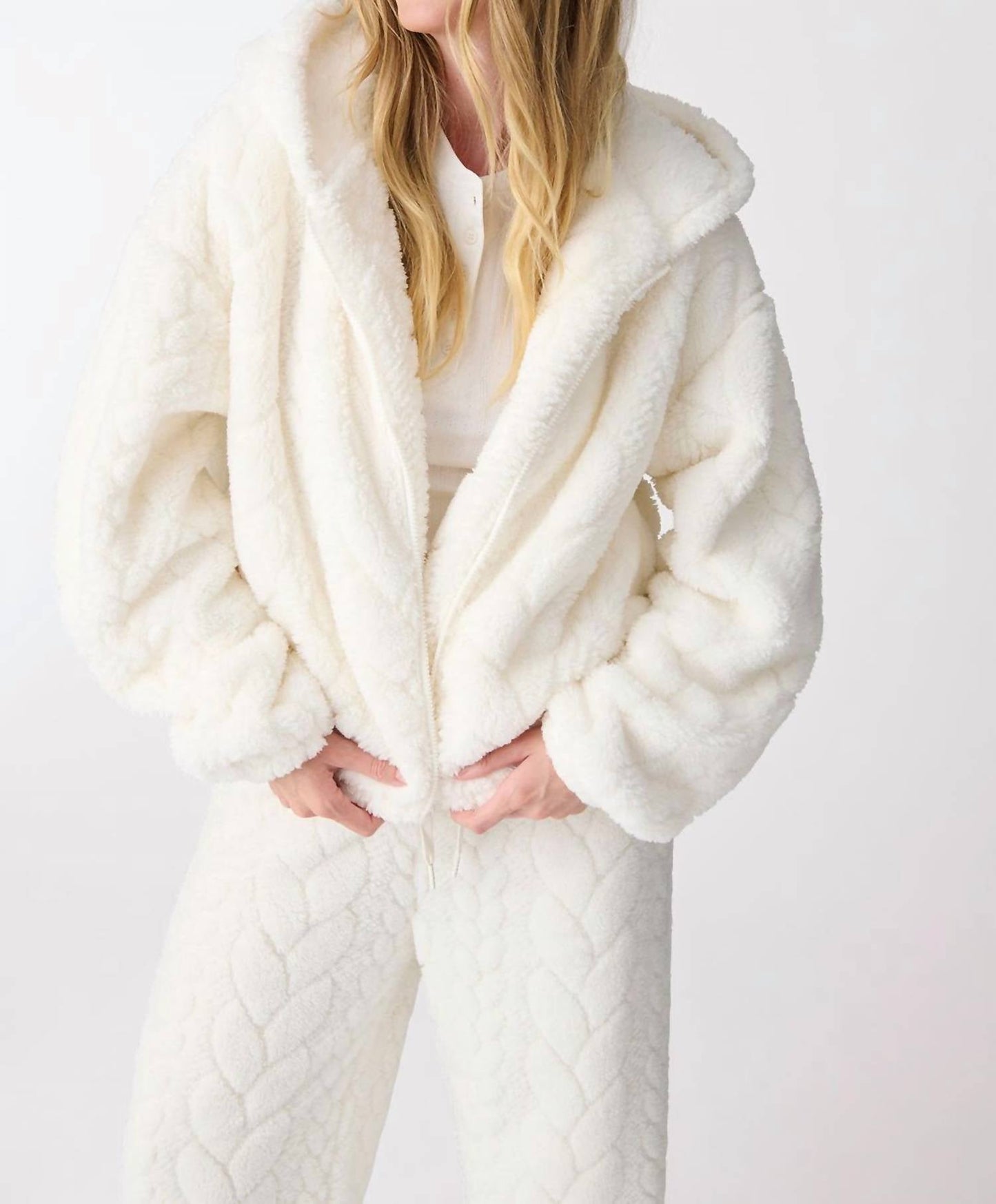 Pj Salvage - Lets Get Cozy Hooded Jacket