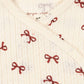 Konges Sløjd - Baby's Minnie Bow Rouge Onesie