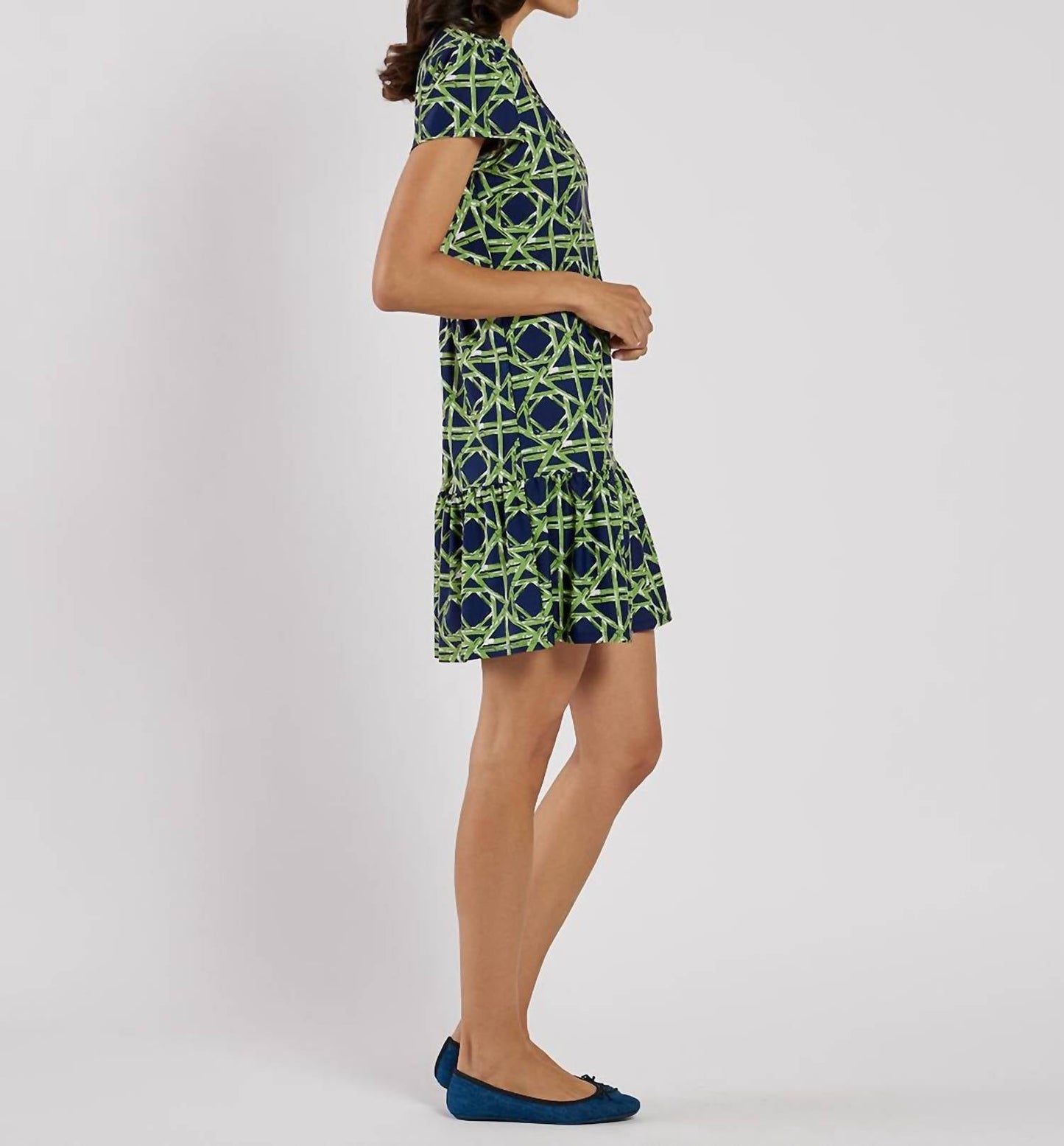 Jude Connally - Ginger V-neck Mini Dress