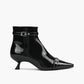 Ganni - Women's Eyelets Kitten Heel Boot