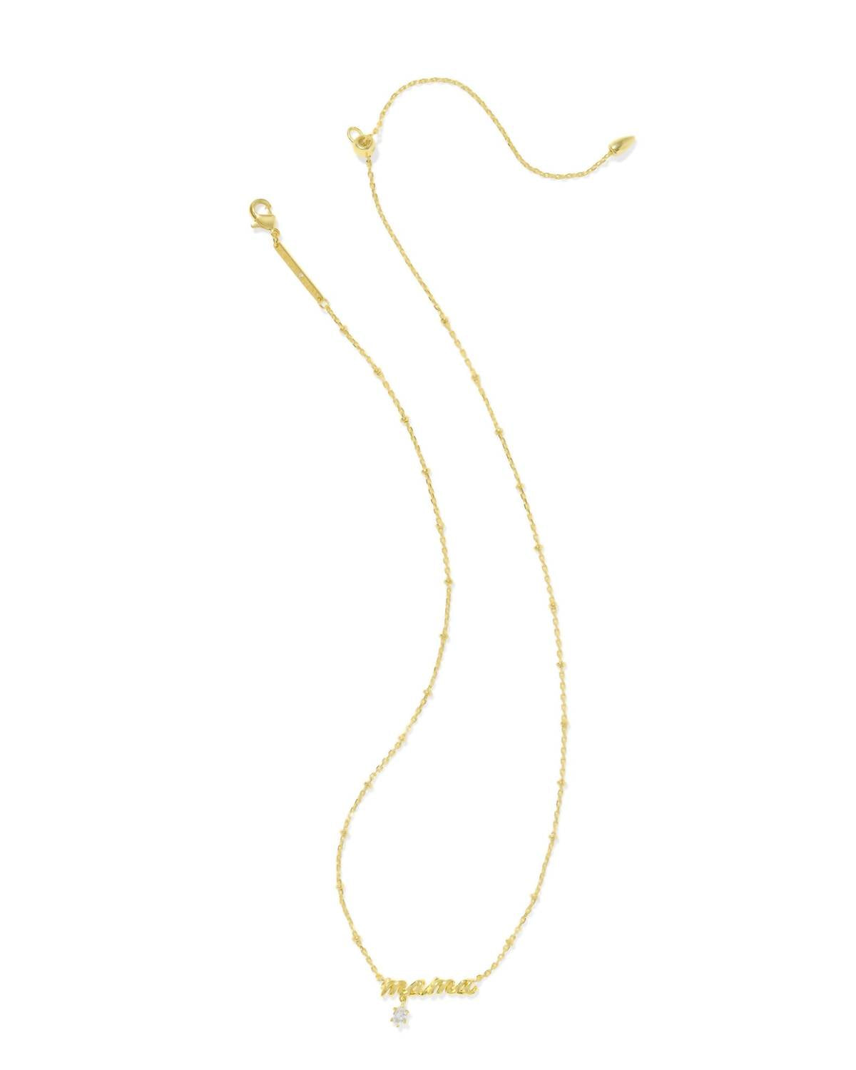 Kendra Scott - Women's Mama Crystal Short Pendant Necklace