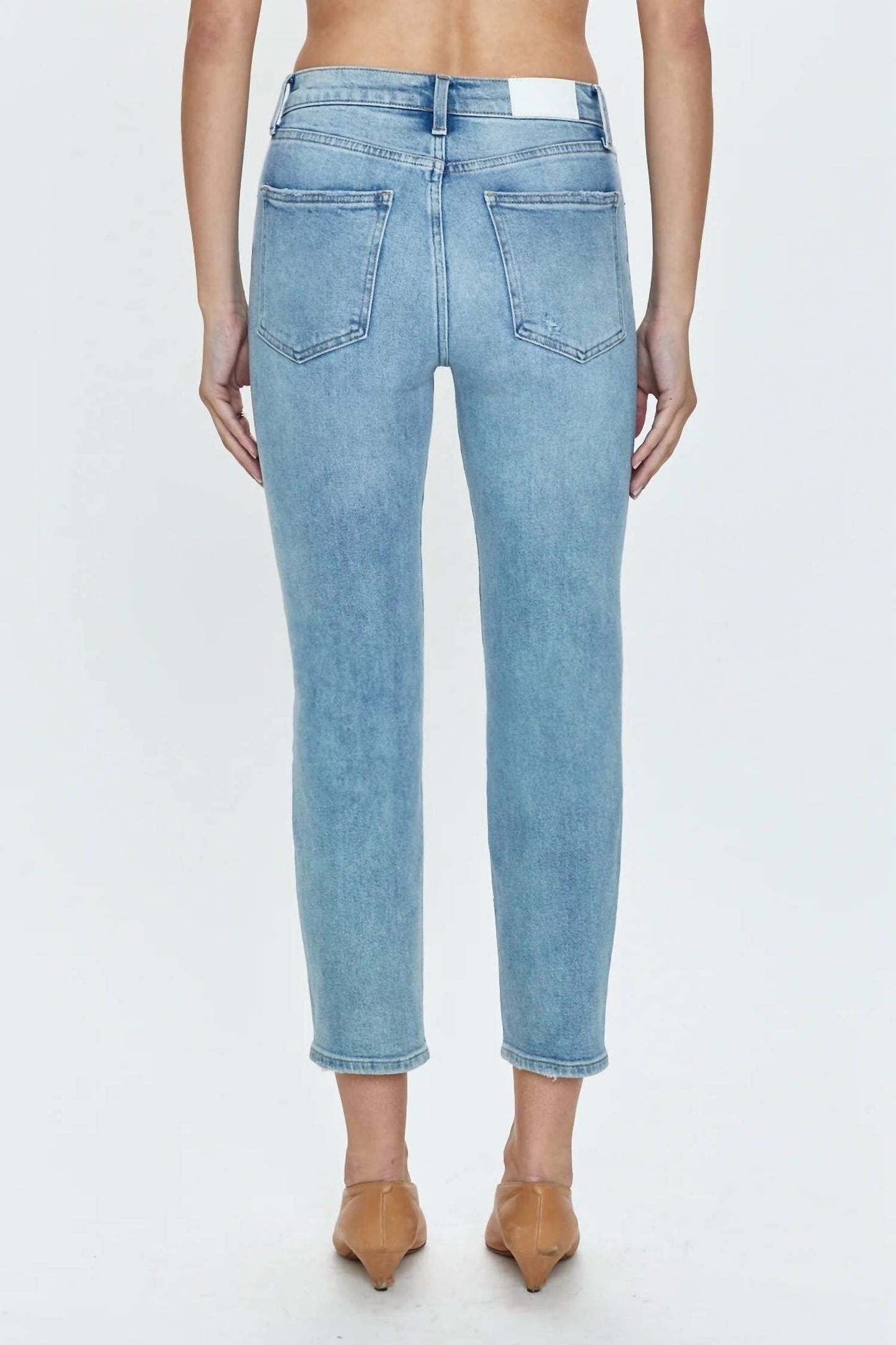 Pistola - Women's Monroe Cropped High Rise Cigarette Jeans