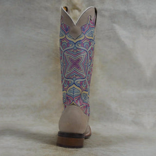 Tin Haul - Women's Inner Peace Boots With Mandala Sole