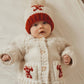 Huggalugs - Baby Girls Or Boys Candy Cane Sweater
