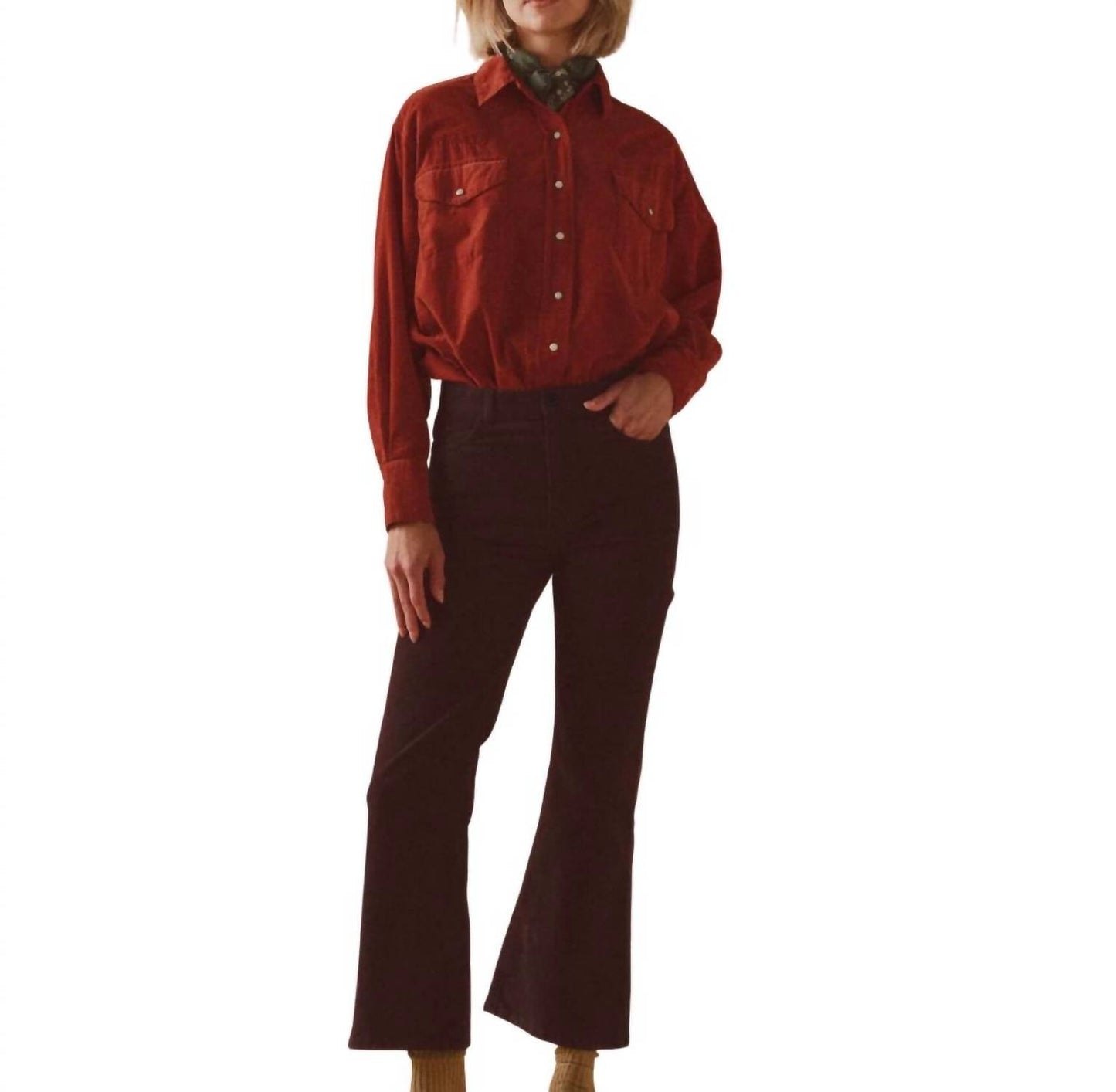 The Great. - The Kick Boot Leg Pant