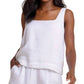 Southern Tide - Verity Linen Square Neck Tank