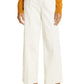 Tory Burch Cotton Denim Sailor Pants - Natural