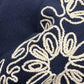 Autumn Cashmere - Puff Sleeve V Sweater With Contrast Embroidery