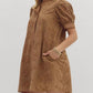 Entro - Graceful Blooms Embroidered Dress