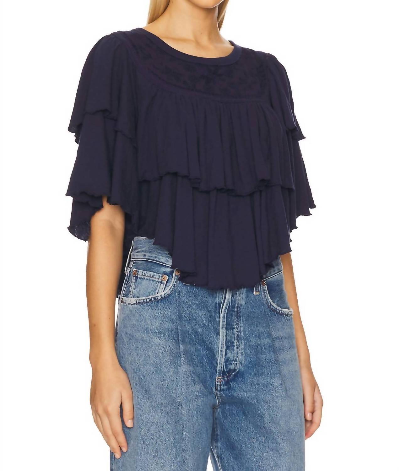Free People - Rose Party Tee