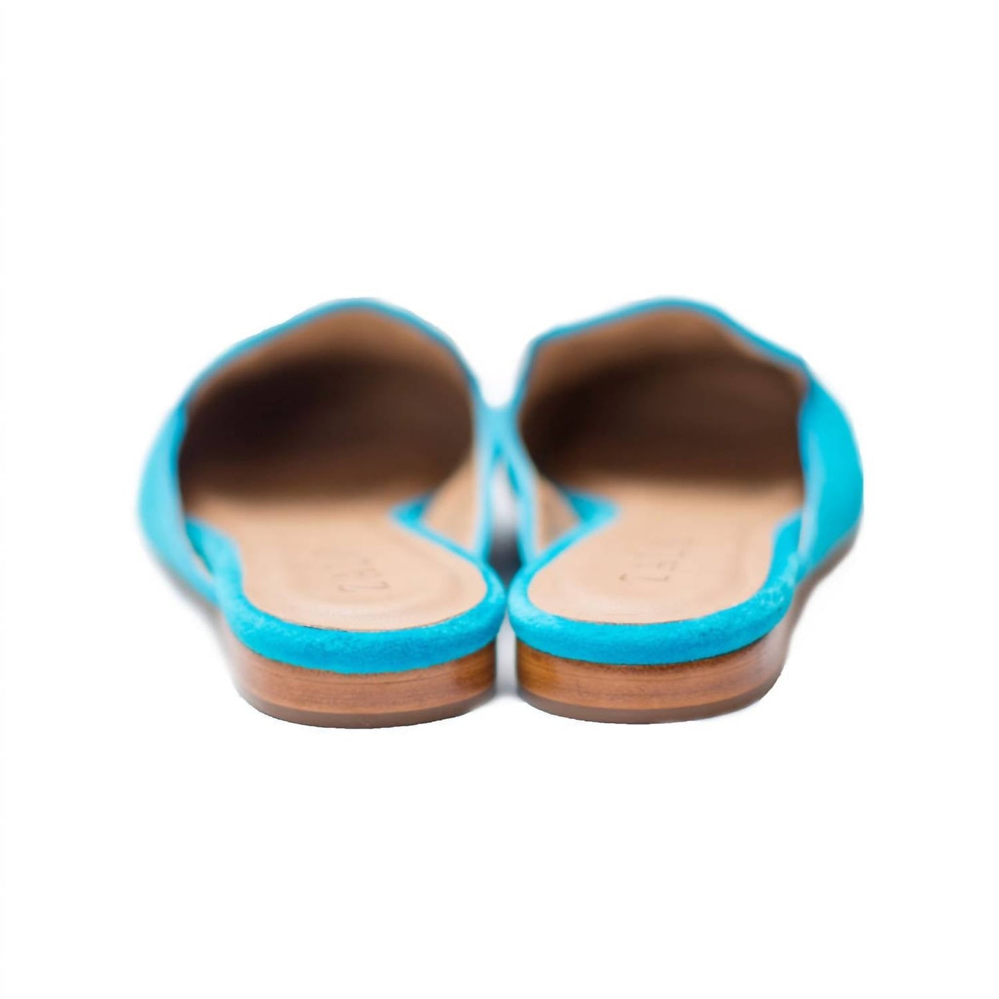 House Of Zalo - Coral Velvet Mule