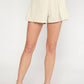 Entro - Front Flap High-Waisted Shorts