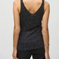 Joseph Ribkoff - Metallic Knit 2-piece Top
