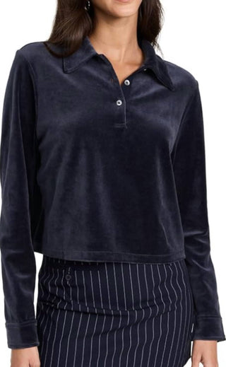 Theory - Women's Cropped Polo