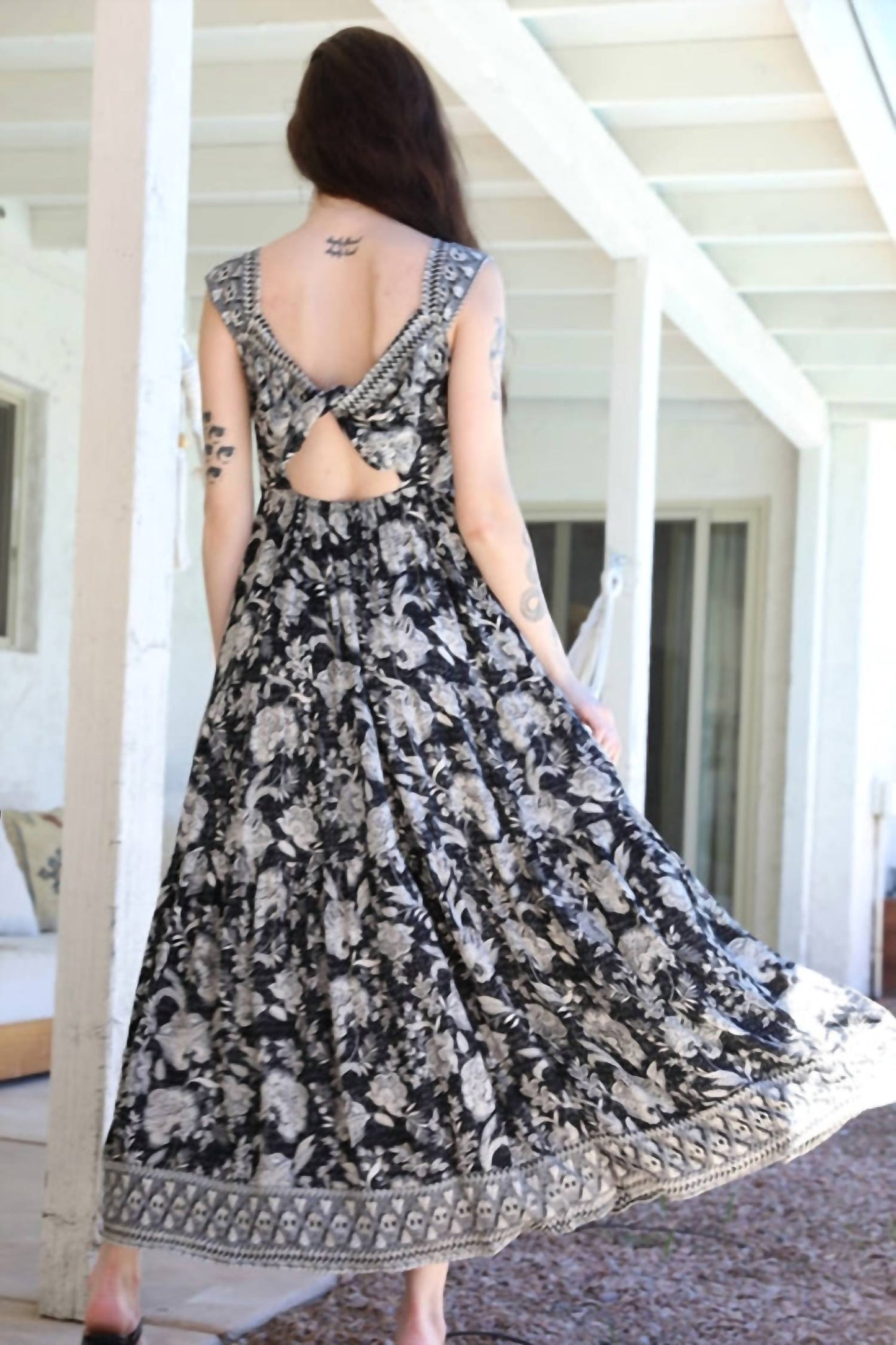 Angie - Haley Hem Maxi Dress