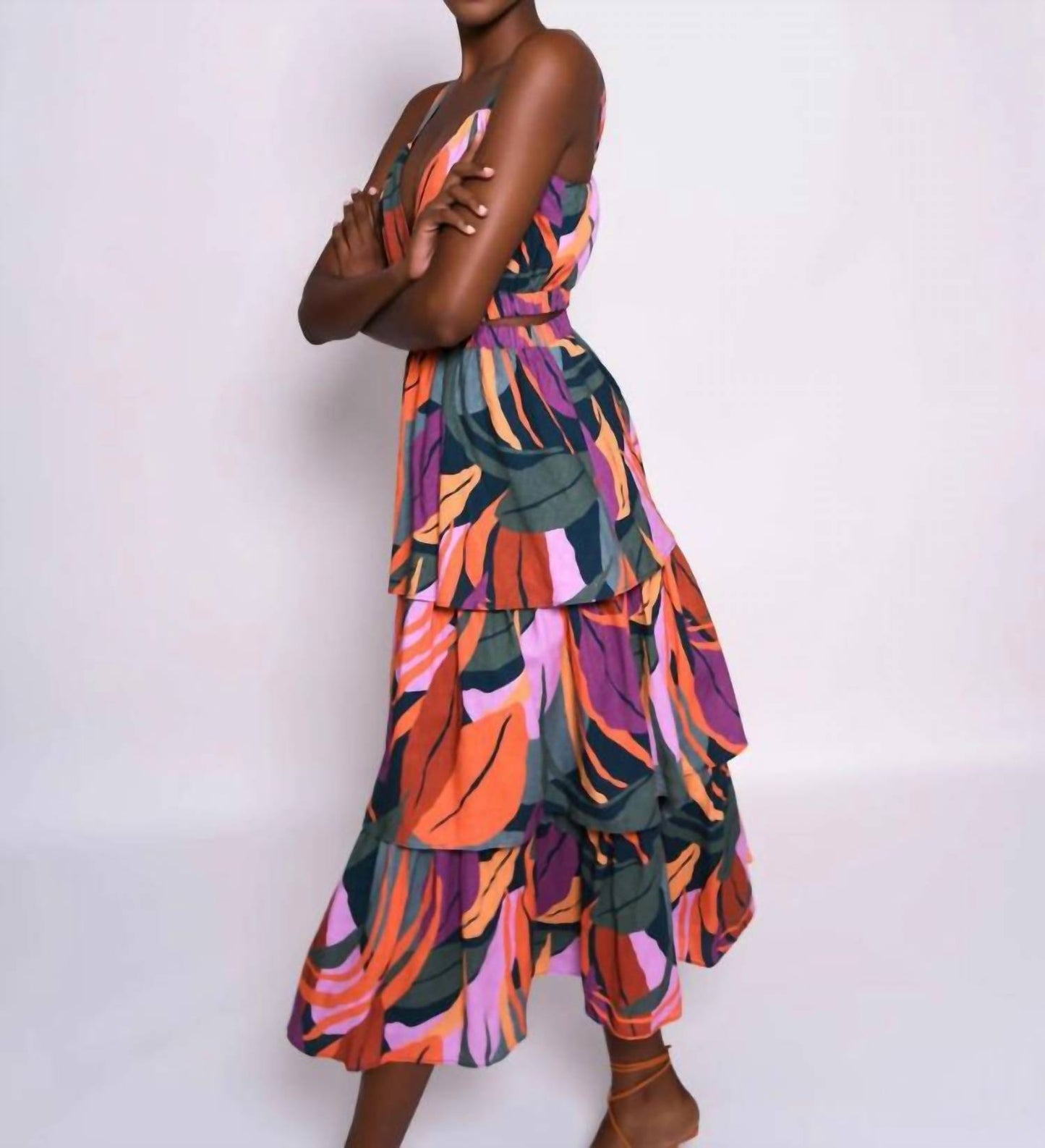 Hutch - Aisha V-neck Maxi Dress