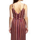 Aqua - Resort Sleeveless Wrap V-neck Maxi Dress
