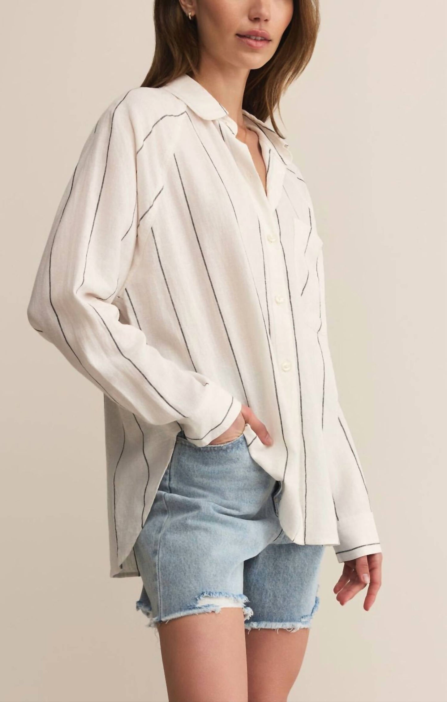 Z Supply - Here As In Heaven Long Sleeve Top
