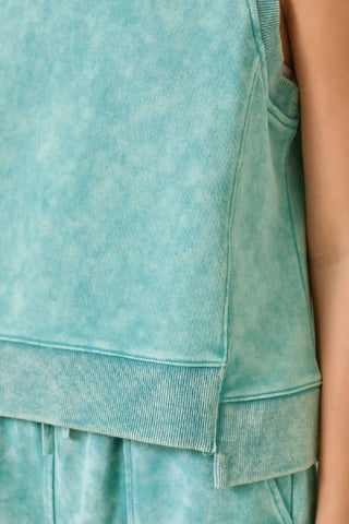 Mystree - Bowie Sleeveless Terry Top