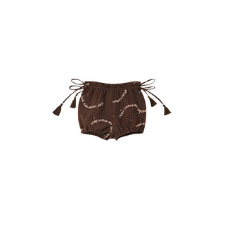 Omamimini - Baby Girls Gauze Bloomers with Tassels