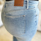 Judy Blue - Women's High Waist Front Yoke Retro Wide Leg Jeans