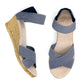 Charleston Shoe Co. - Women's Cannon Espadrille Wedge Sandal
