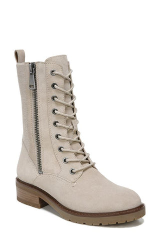 Naturalizer Camille Combat Boot - Porcelain