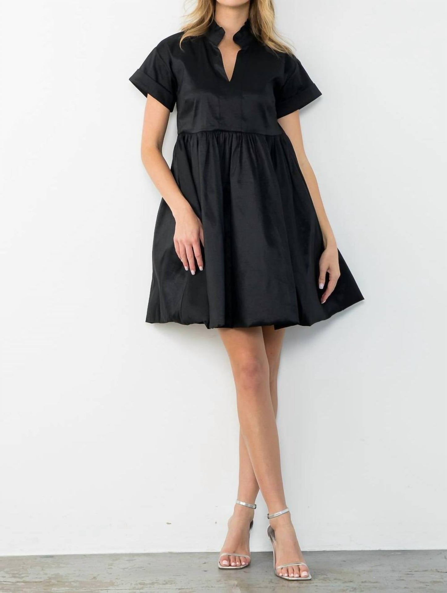 Thml - Delaney Short Sleeve Iridescent Dress
