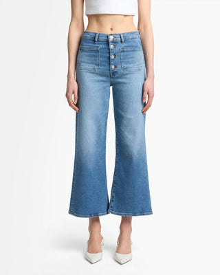 7 For All Mankind - Luxe Vintage Ultra High Rise Cropped Jean