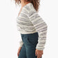 O'Neill - Seaside Striped Cropped Wrap Sweater