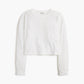 J.Crew - Long-sleeve Cropped Crewneck Tee