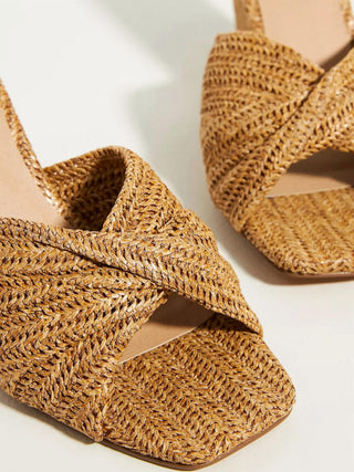Silent D - Women's Katia Raffia Wedge Sandal