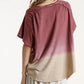 Umgee - Dip Dye Raw Edged Top