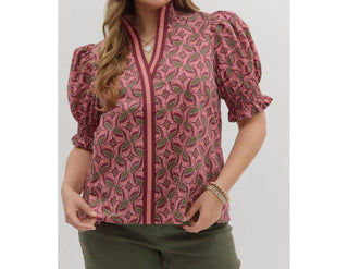 Entro - Rachel Short Sleeve Top