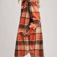 Bluivy - Women's Flannel Plaid Longline Shacket