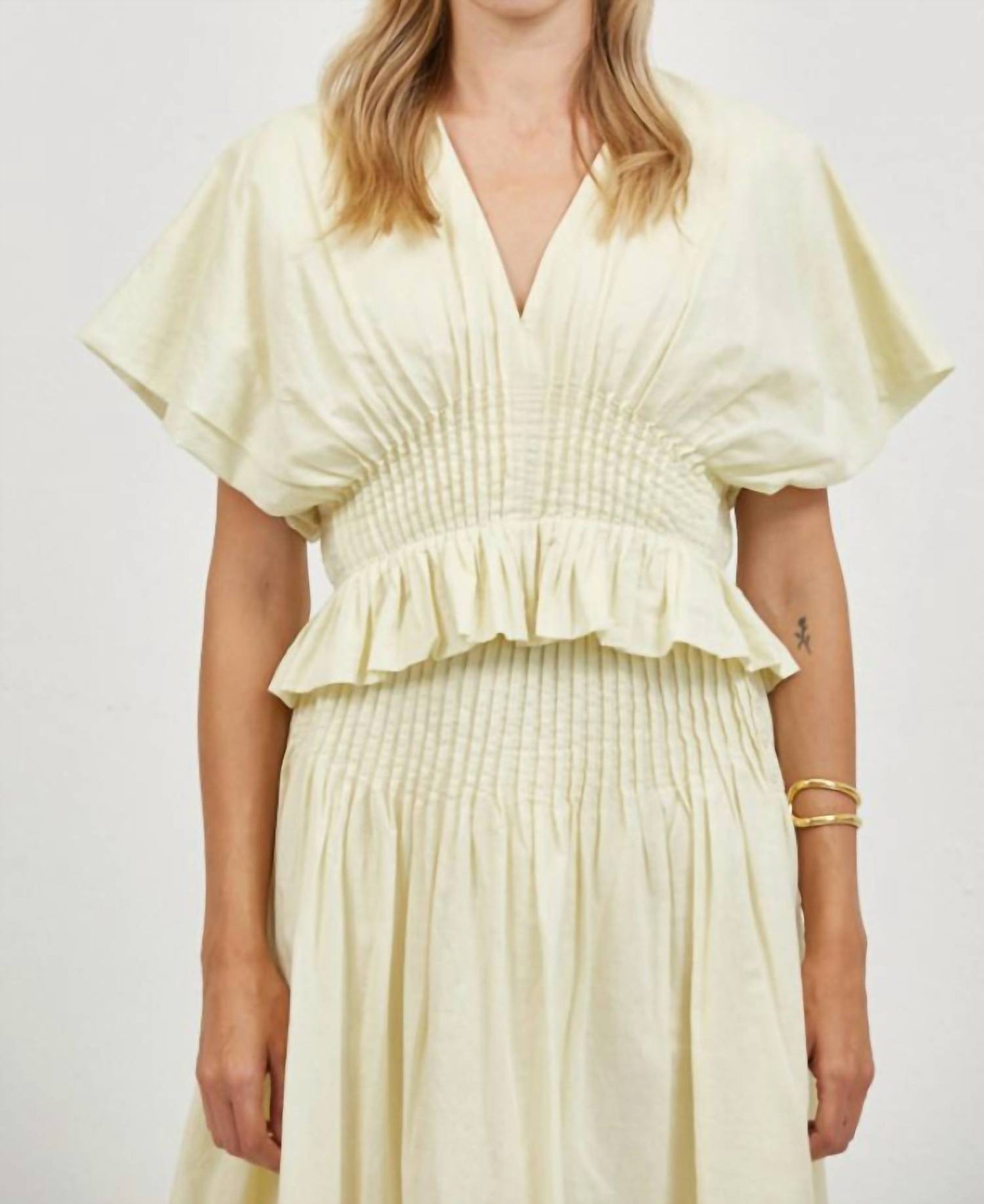 A.Ren - Madine Cinched Waist Top
