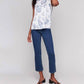 Charlie B - Printed Satin Sleeveless Top