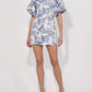 Adelyn Rae - Kasia Jacquard Off Shoulder Mini Dress