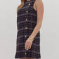 Entro - Tweed Sleeveless Dress