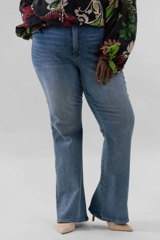 Kut From The Kloth - Ana High Rise Flare Jeans - Plus