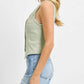 Trendsi - Risen Full Size V Neck Button Down Vest Plus Size