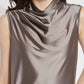Lysse - Irina Satin Turtleneck Top