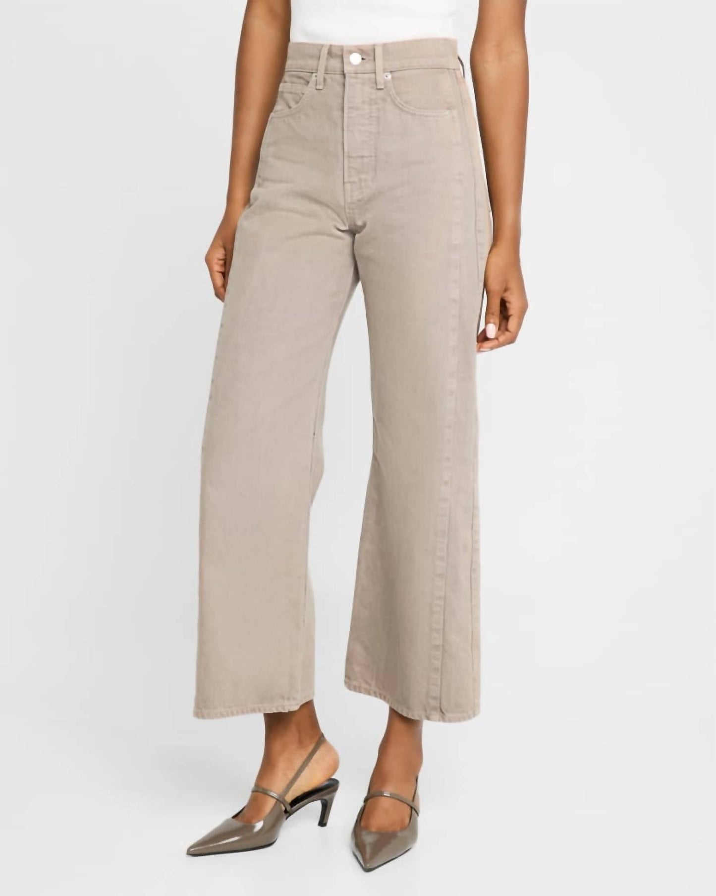Veronica Beard - Taylor Cropped High Rise Jeans