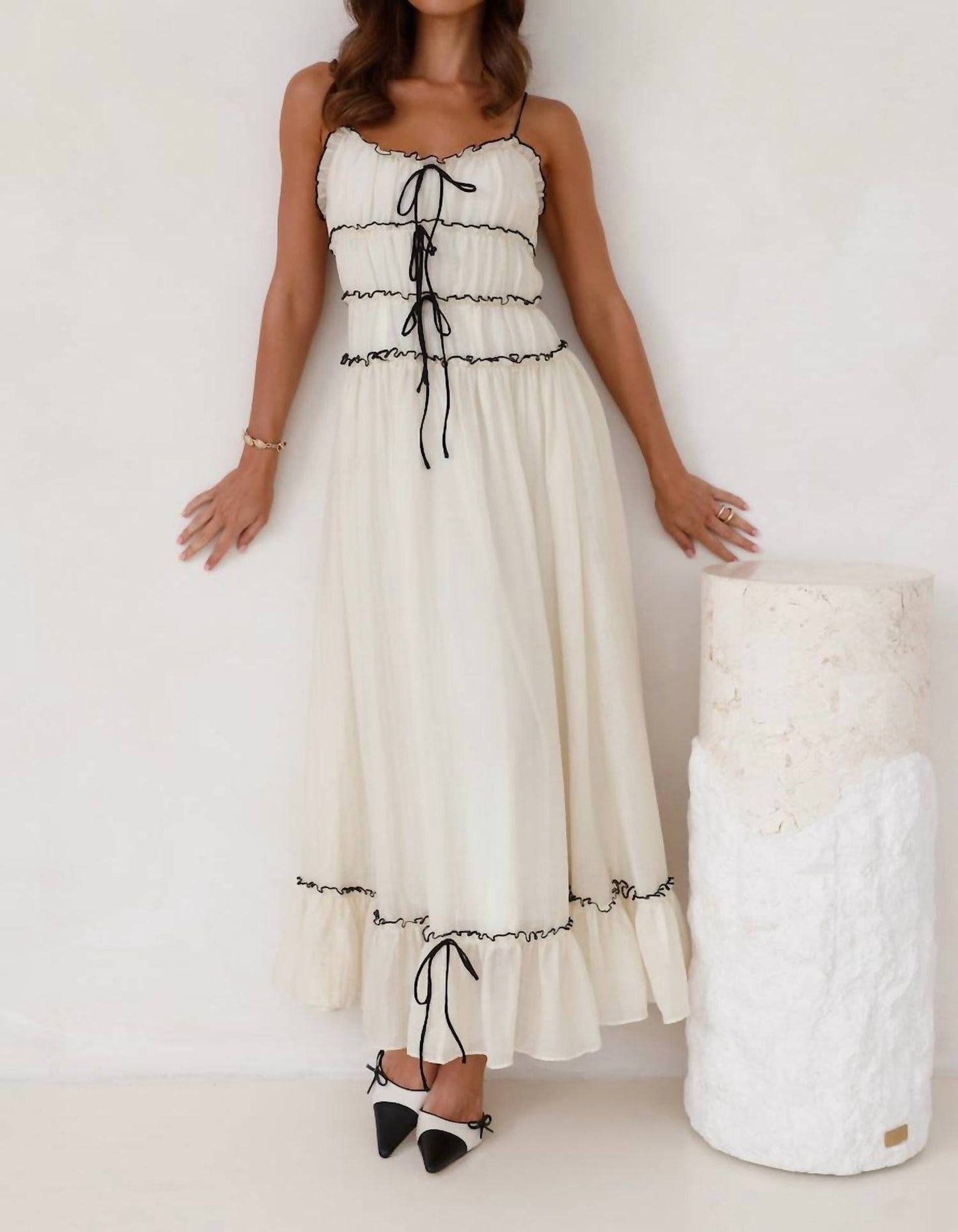 1 Fashion - Tie The Knot Maxi Dress