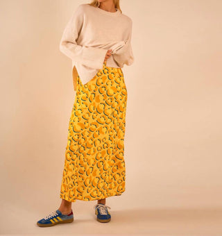 Care Tucker - Lennon Zipslip™️ Dress Canary Shaded Leopard