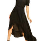 Entro - Off the Shoulder High Low Dress