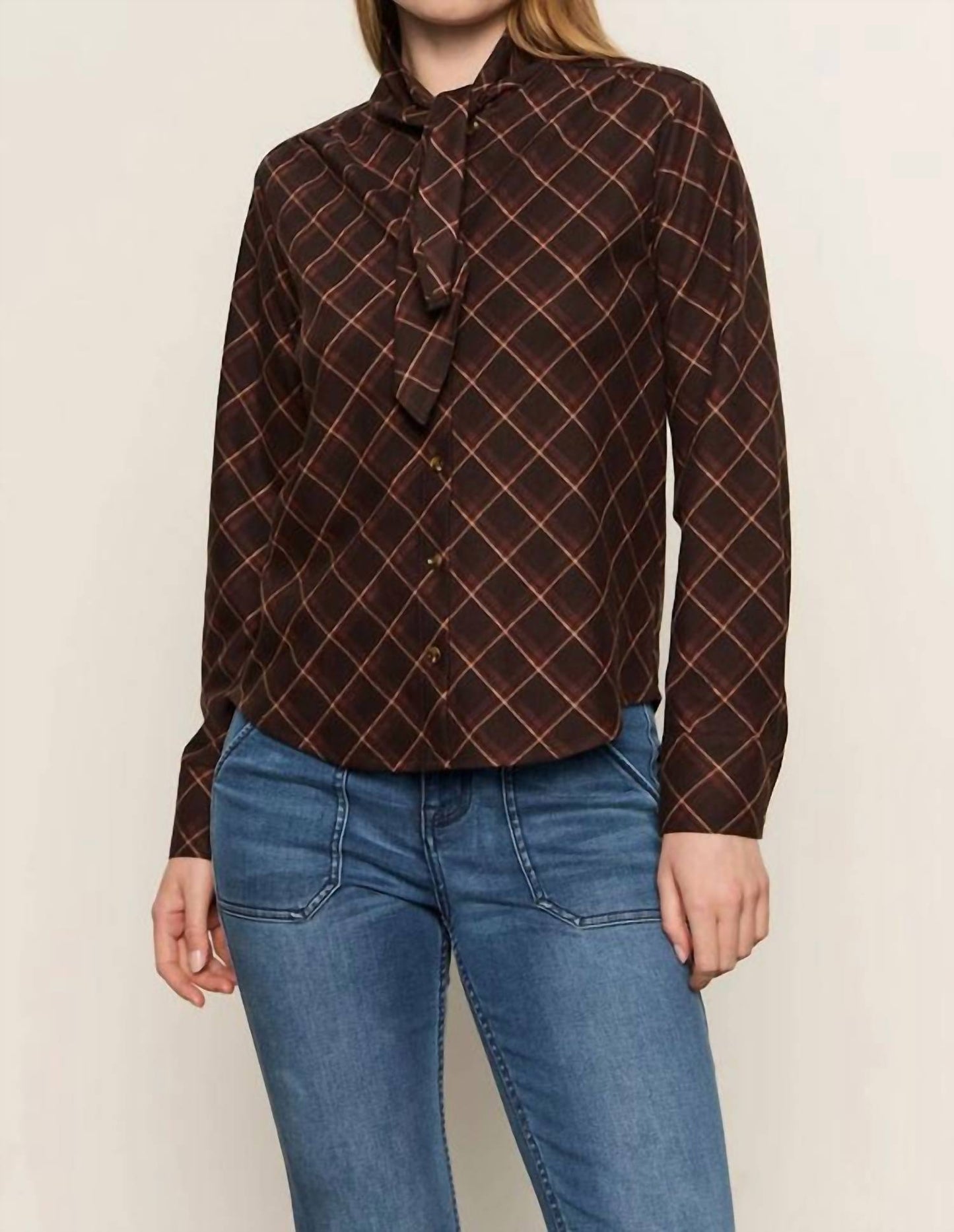 Sanctuary - Autumn Plaid Button-up Shirt